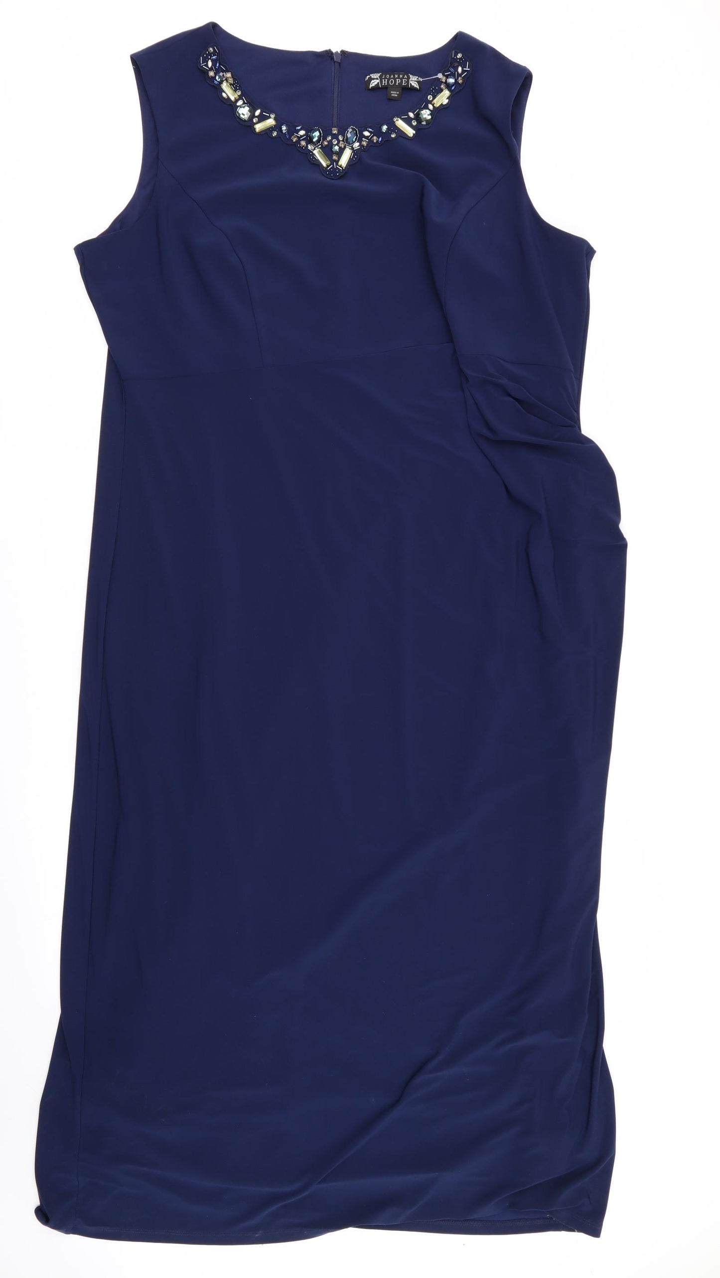 Joanna Hope Womens Blue   Fit & Flare  Size 24