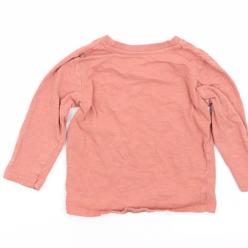 Primark Girls Pink   Basic T-Shirt Size 12-18 Months