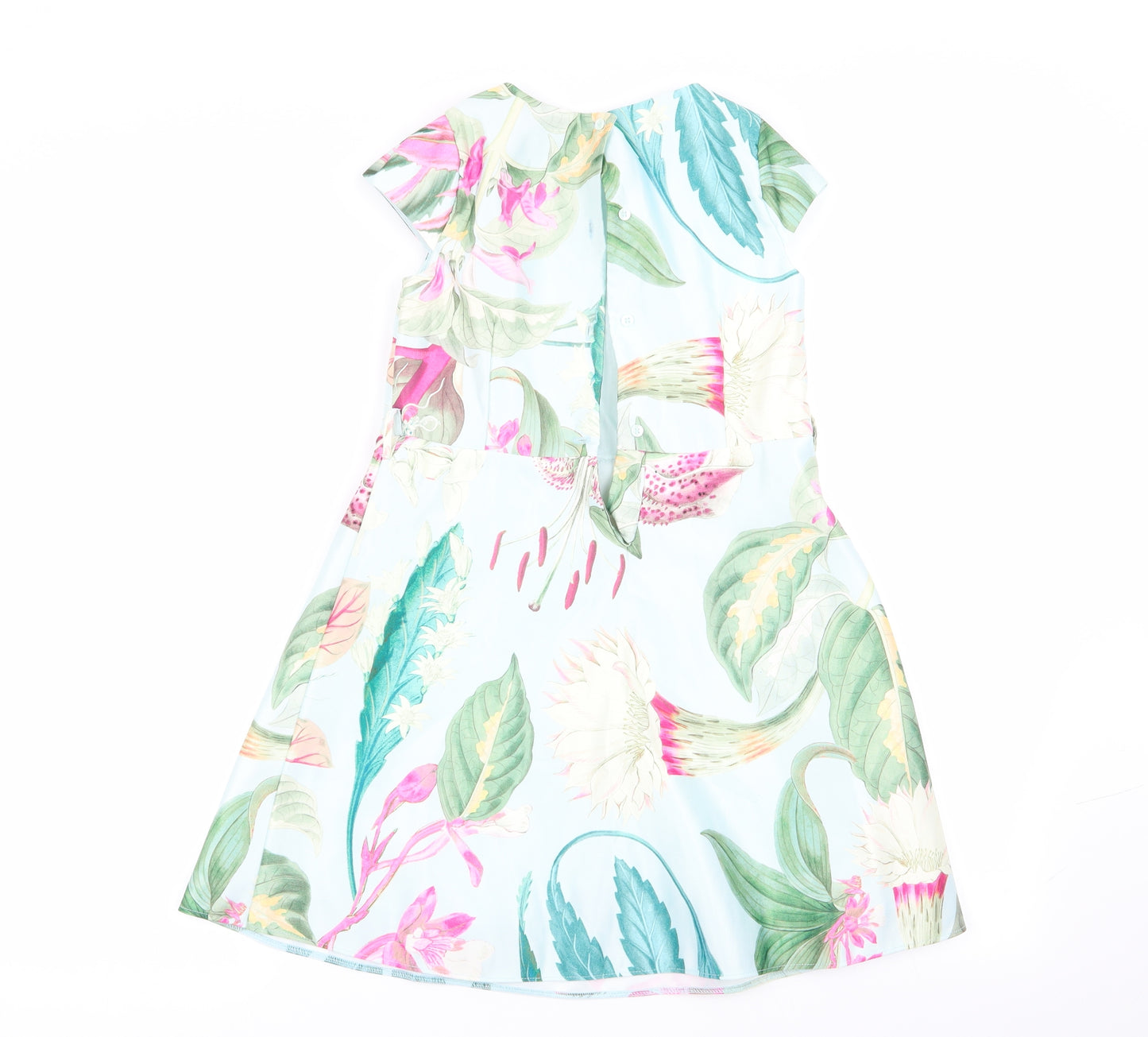 NEXT Girls Multicoloured Floral  Fit & Flare  Size 8 Years