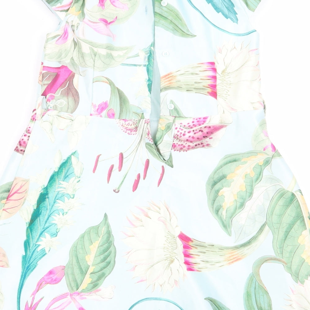 NEXT Girls Multicoloured Floral  Fit & Flare  Size 8 Years