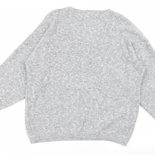 BHS Womens Grey   Pullover Jumper Size M