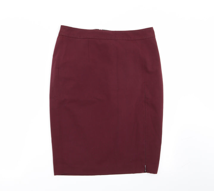 NEXT Womens Purple A-Line Skirt Size 10