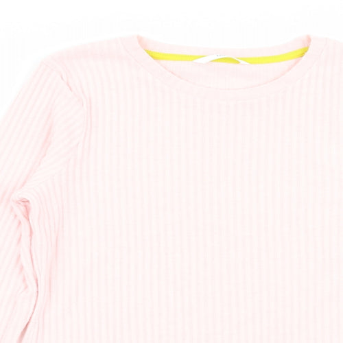 M&S Girls Pink   Basic T-Shirt Size 11-12 Years