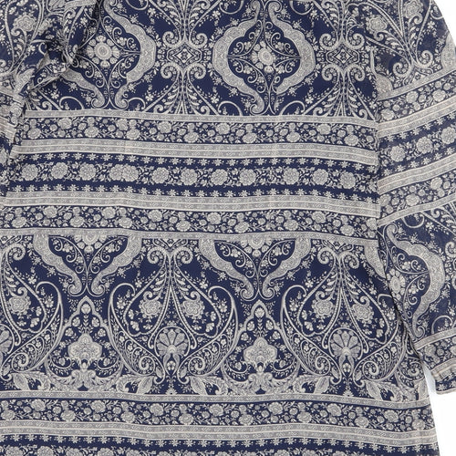Primark Womens Multicoloured Geometric  Fit & Flare  Size 8
