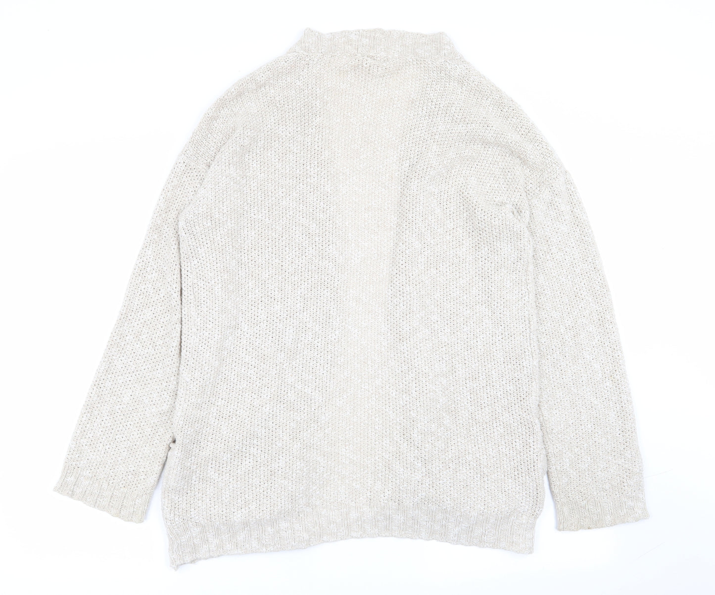 NEXT Womens Beige   Cardigan Jumper Size 10