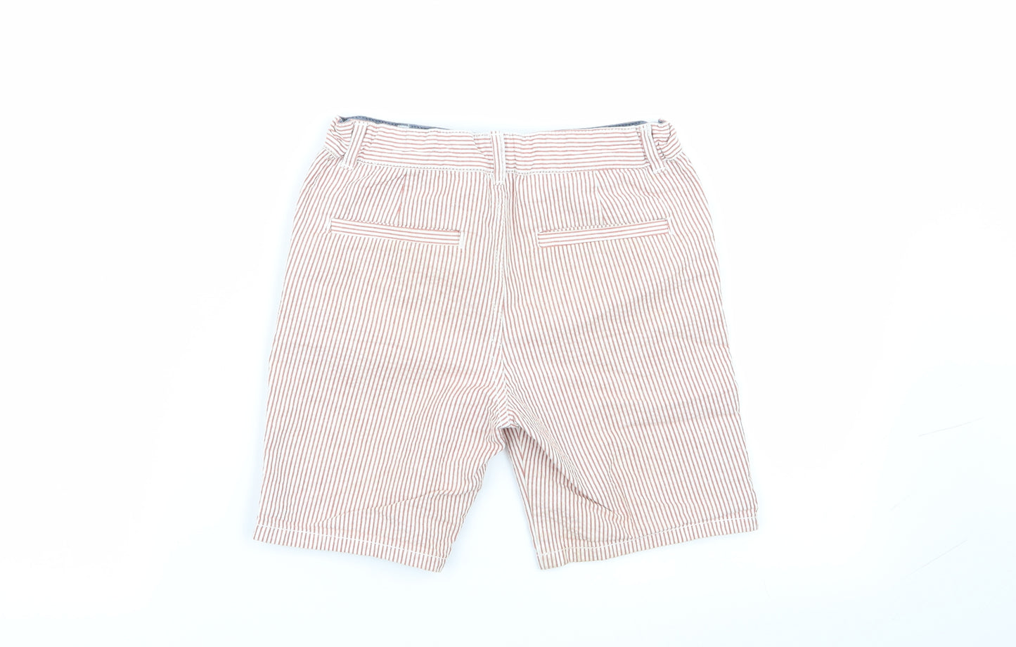 F&F Boys Multicoloured Striped  Chino Shorts Size 5-6 Years