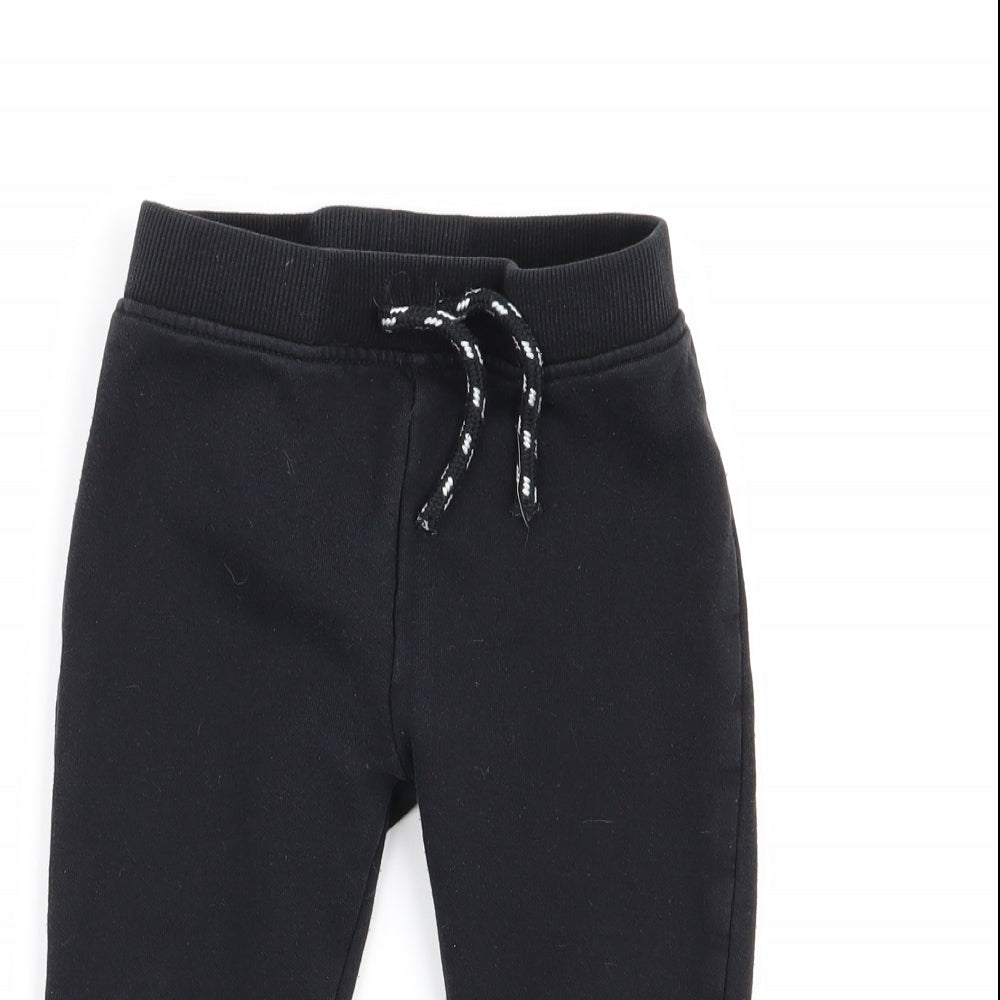 Primark Boys Black   Jogger Trousers Size 18-24 Months