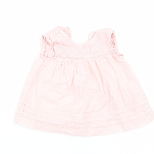 Asda George Girls Pink   Fit & Flare  Size 0-3 Months