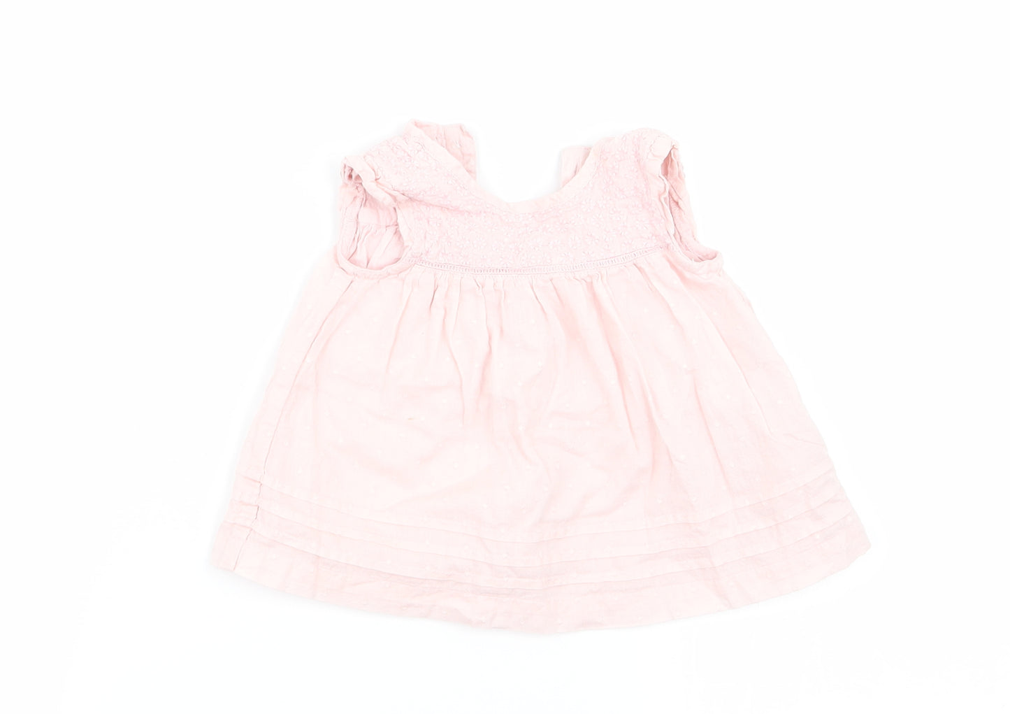 Asda George Girls Pink   Fit & Flare  Size 0-3 Months