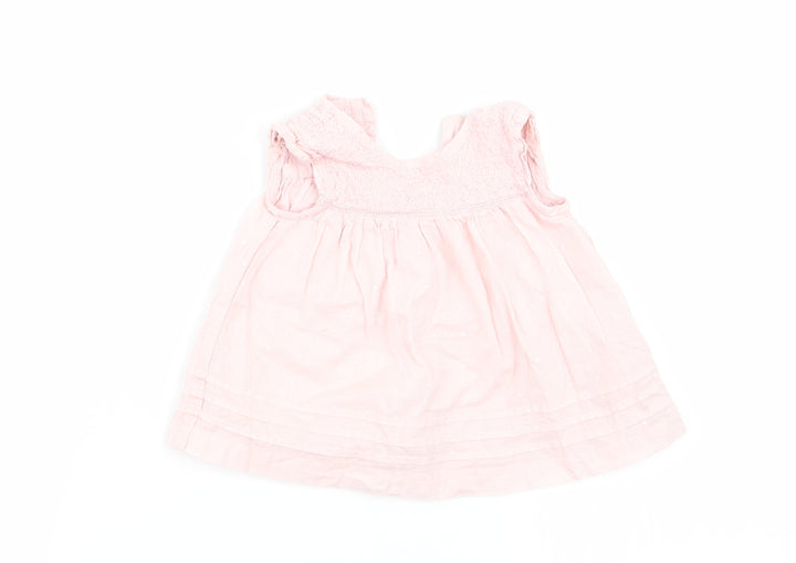 Asda George Girls Pink   Fit & Flare  Size 0-3 Months