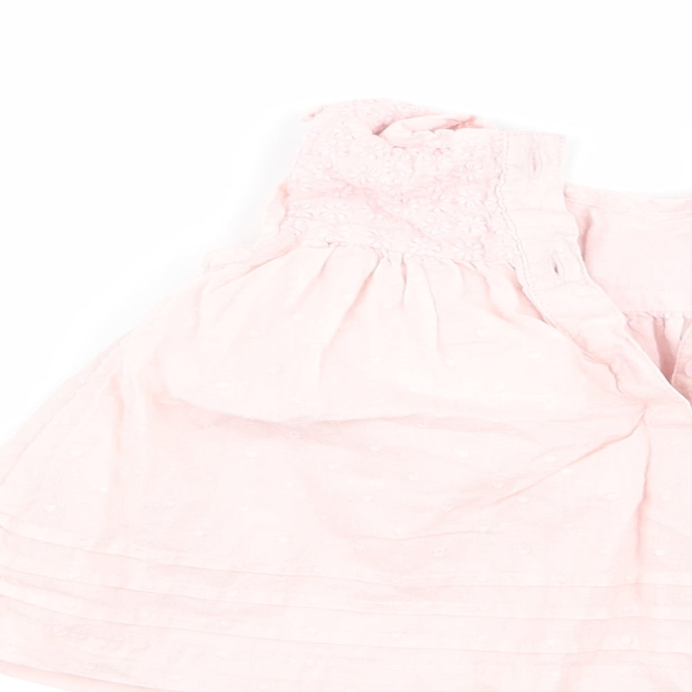 Asda George Girls Pink   Fit & Flare  Size 0-3 Months