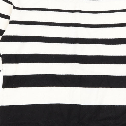 by very Womens Multicoloured Striped  Pullover Jumper Size 8