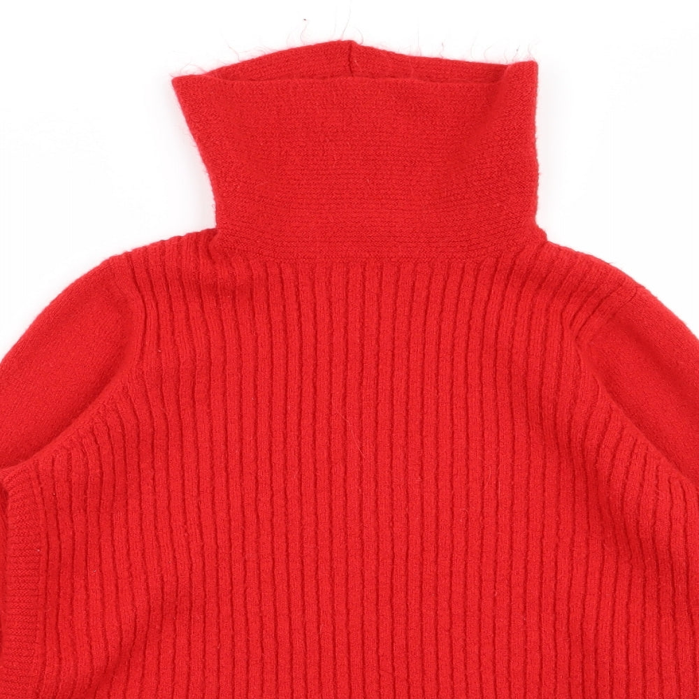 Wallis Womens Red   Pullover Jumper Size S