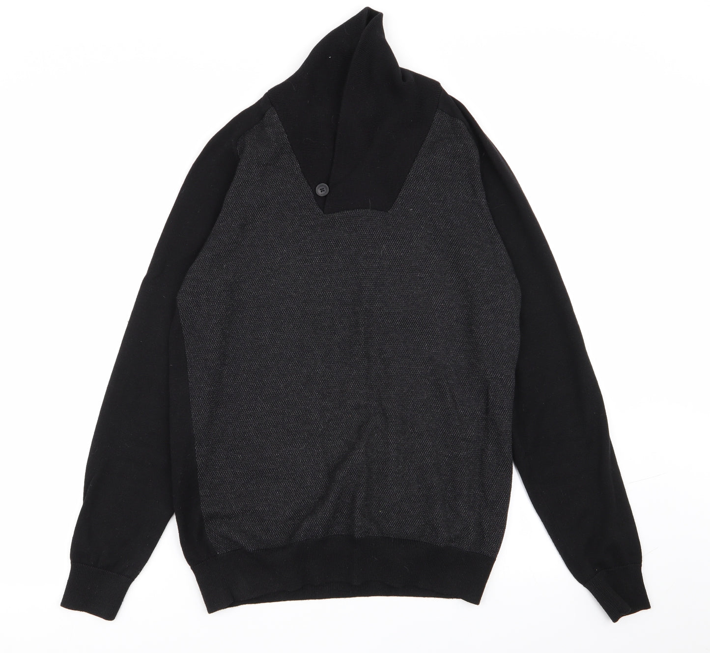 NEXT Mens Black   Pullover Jumper Size M