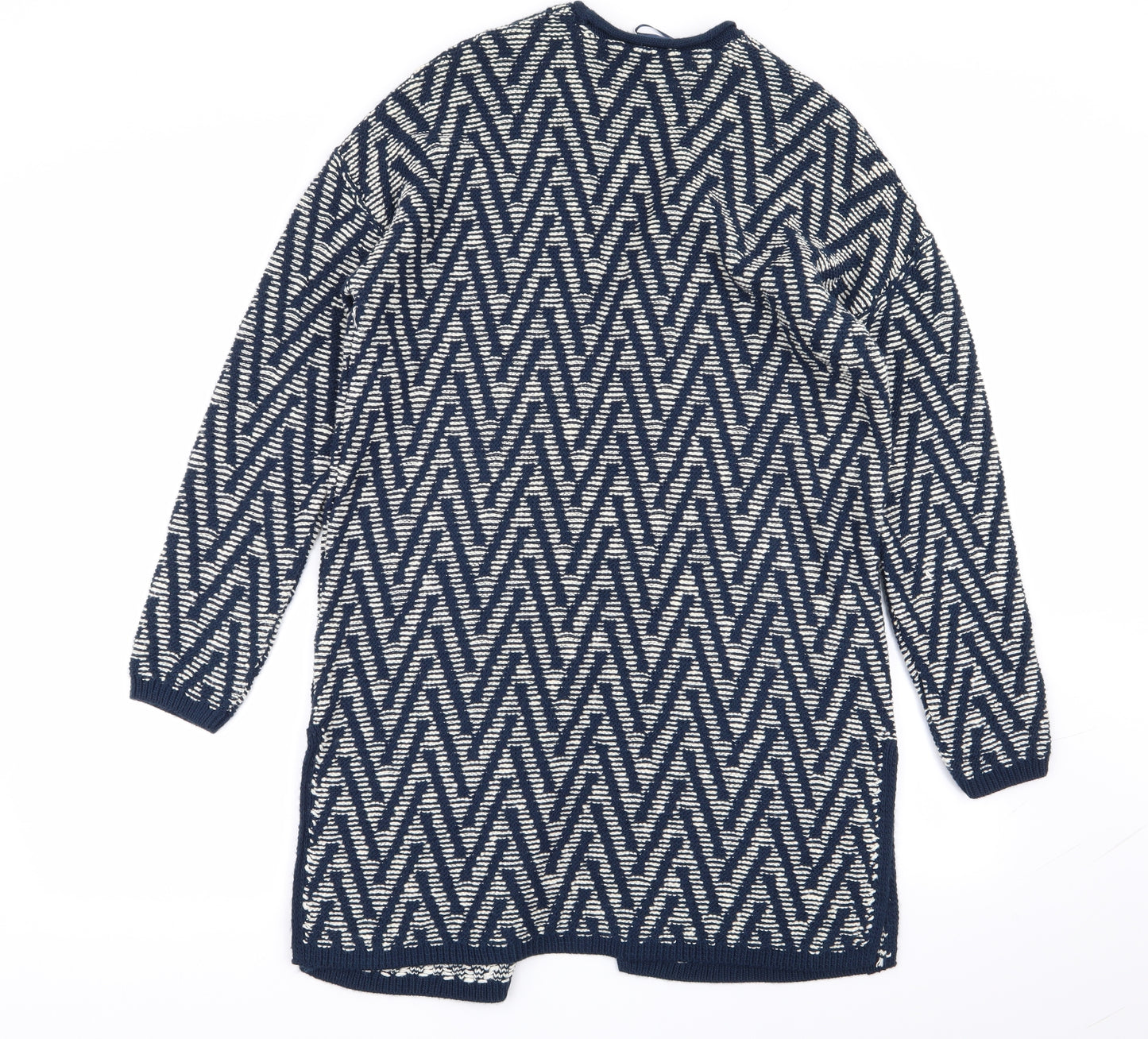 Papaya Womens Multicoloured Geometric  Cardigan Jumper Size M