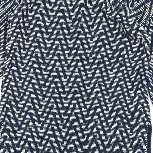 Papaya Womens Multicoloured Geometric  Cardigan Jumper Size M