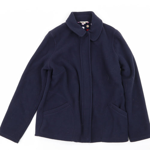 Classic Womens Blue   Full Zip Jumper Size 10