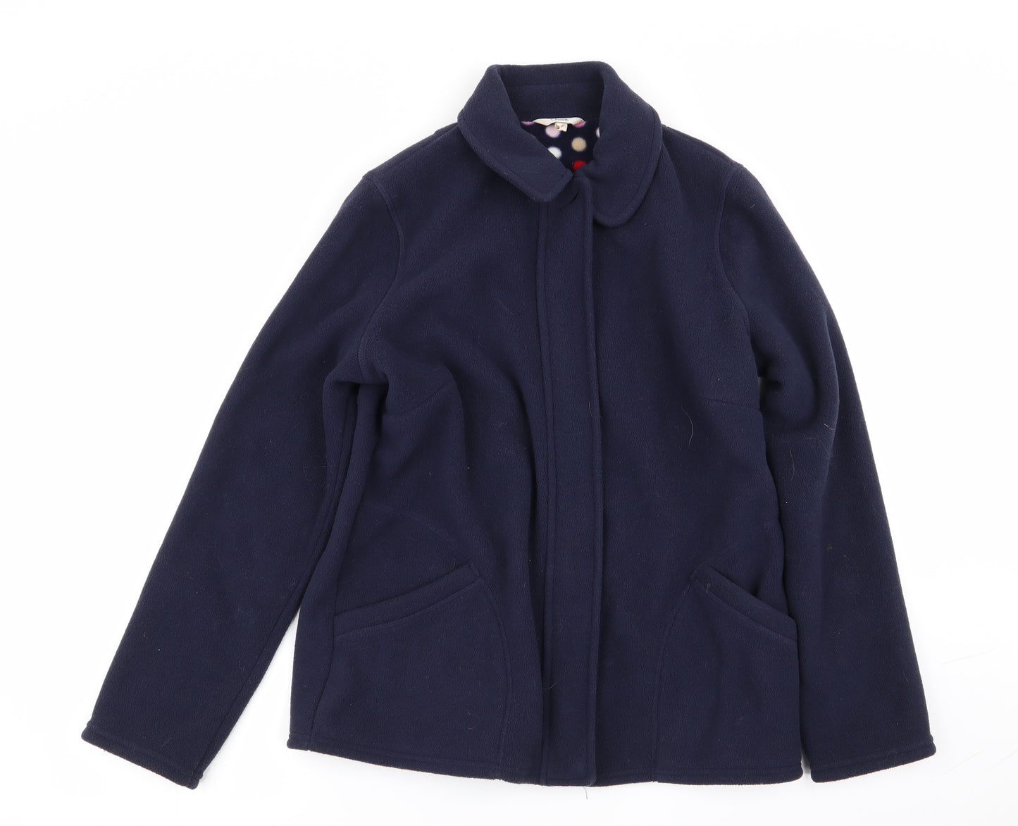 Classic Womens Blue   Full Zip Jumper Size 10