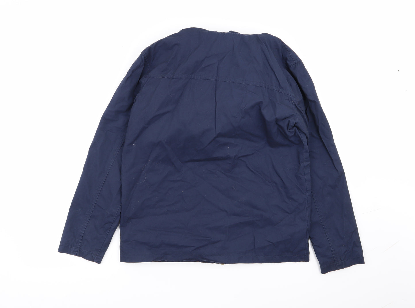 Asda George Boys Blue   Basic Coat Coat Size 12-13 Years