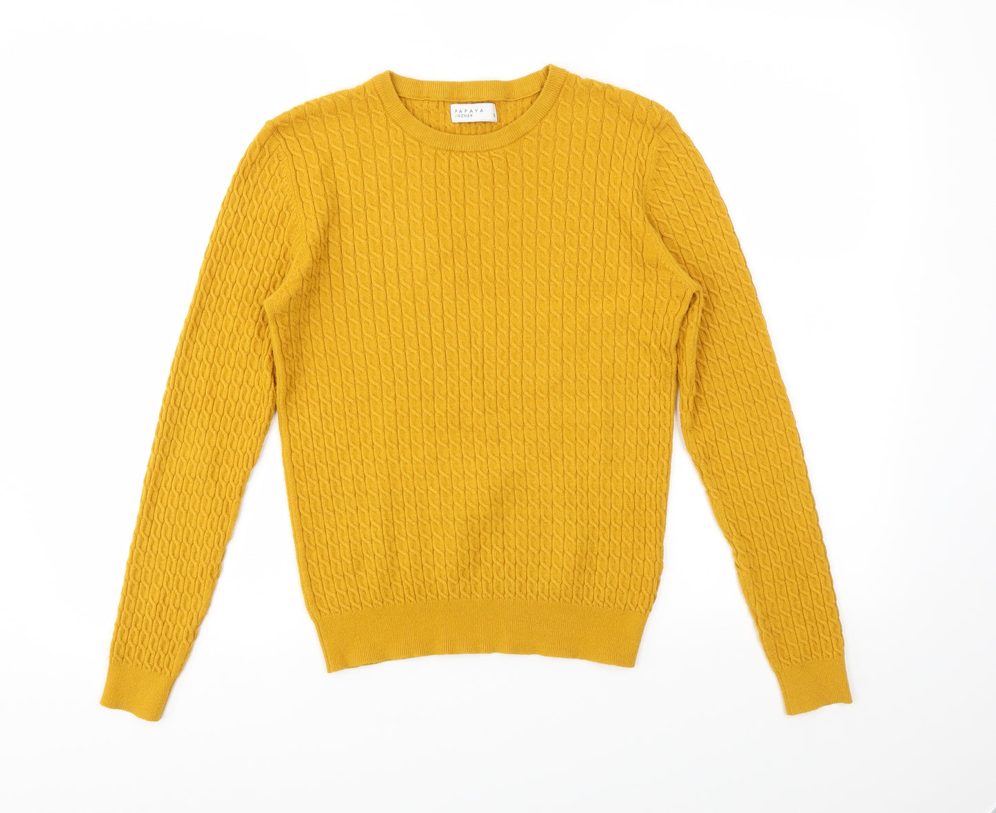 Matalan Womens Yellow   Basic T-Shirt Size 16