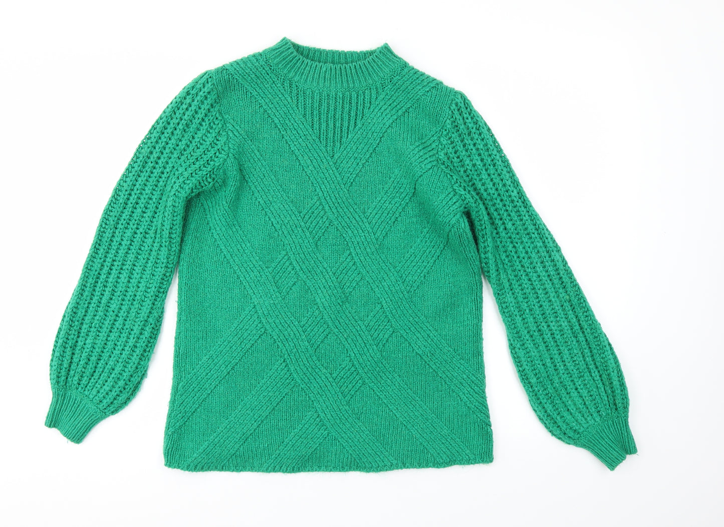 Matalan Womens Green   Pullover Jumper Size M