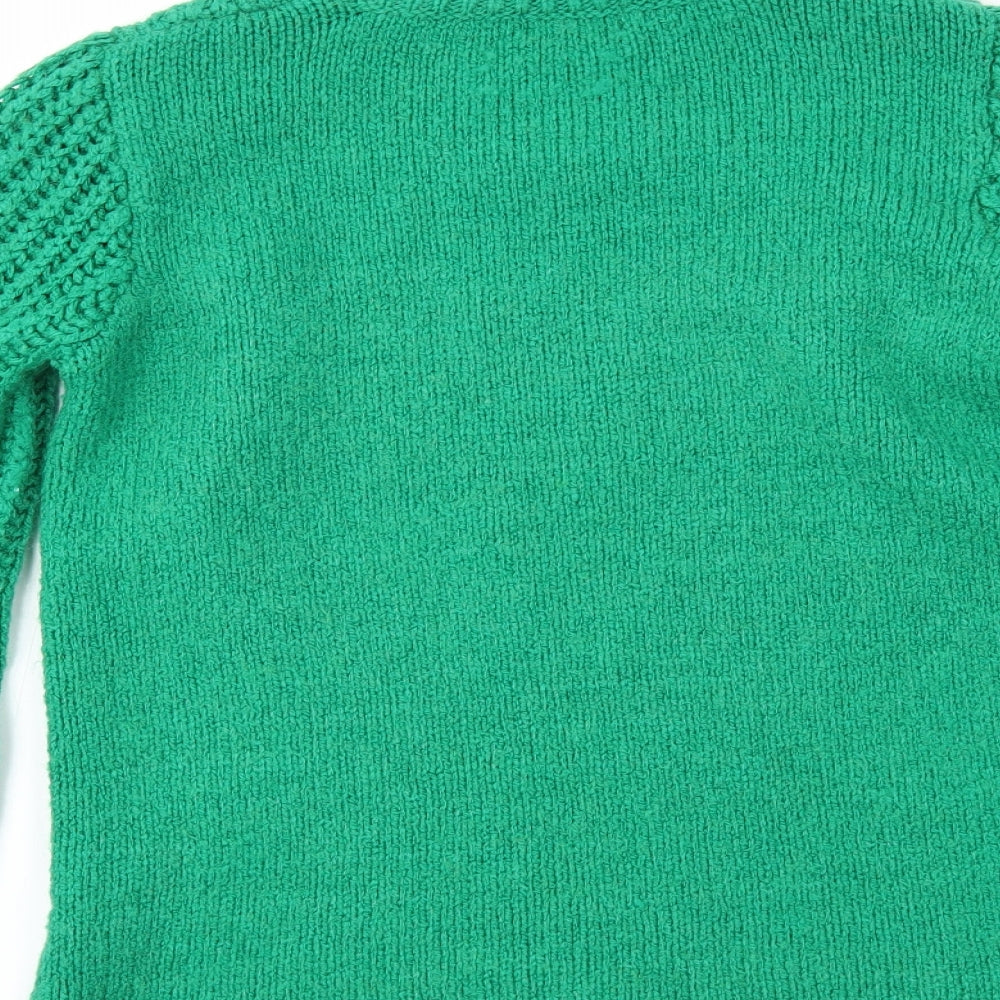 Matalan Womens Green   Pullover Jumper Size M