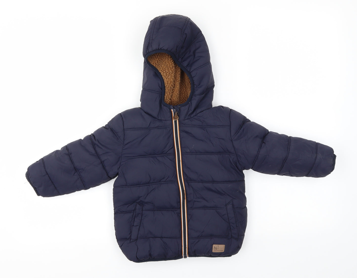 NEXT Boys Blue   Basic Coat Coat Size 2 Years