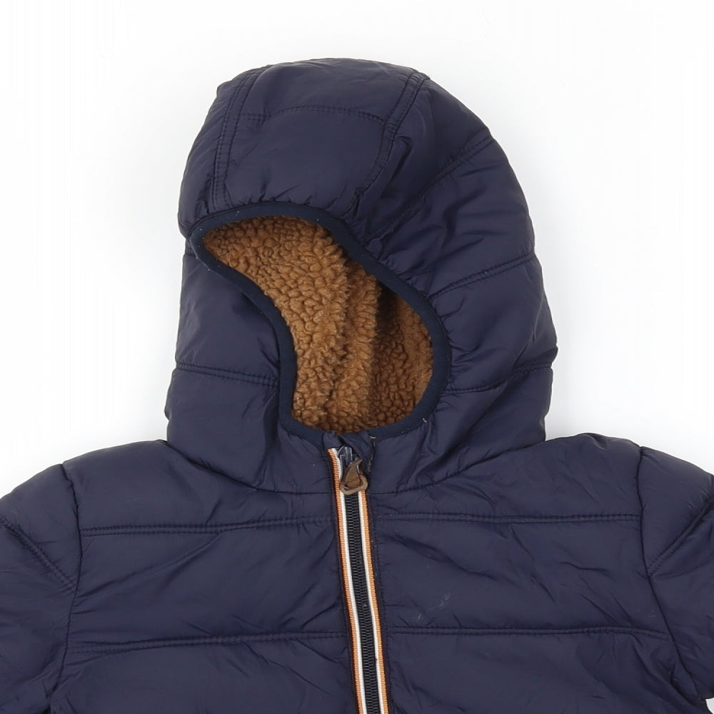 NEXT Boys Blue   Basic Coat Coat Size 2 Years