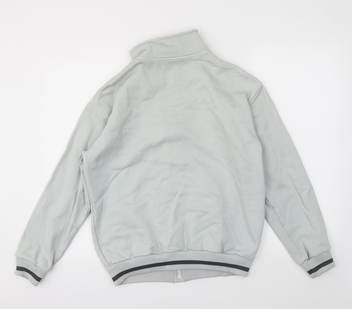 Fred Perry Mens Grey   Full Zip Sweatshirt Size M