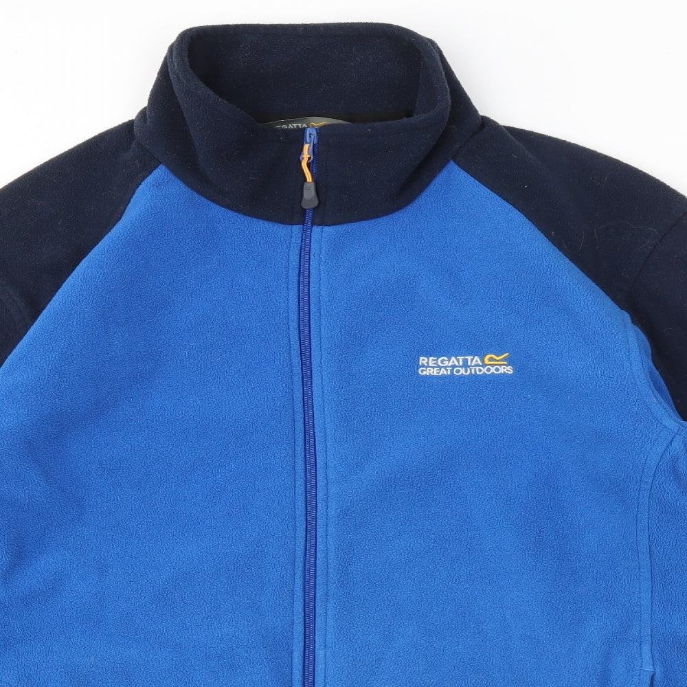 Regatta Mens Blue   Full Zip Hoodie Size L