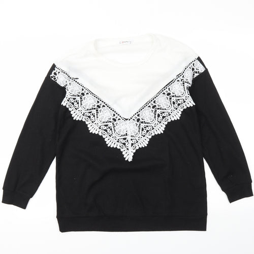 Patpat Womens Multicoloured   Pullover Jumper Size S