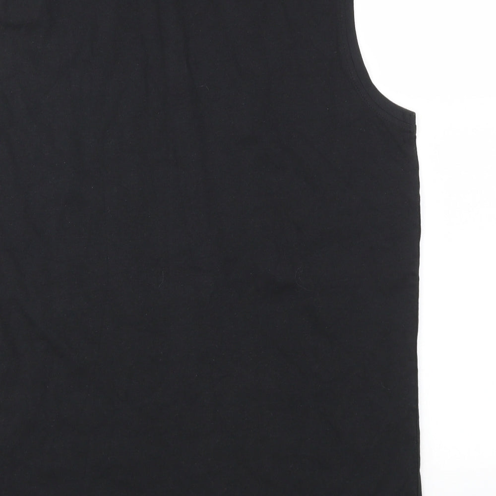 TEX Mens Black    T-Shirt Size L