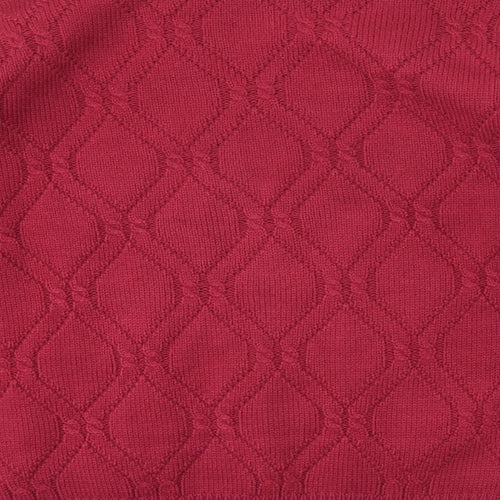 BM Womens Pink   Pullover Jumper Size M