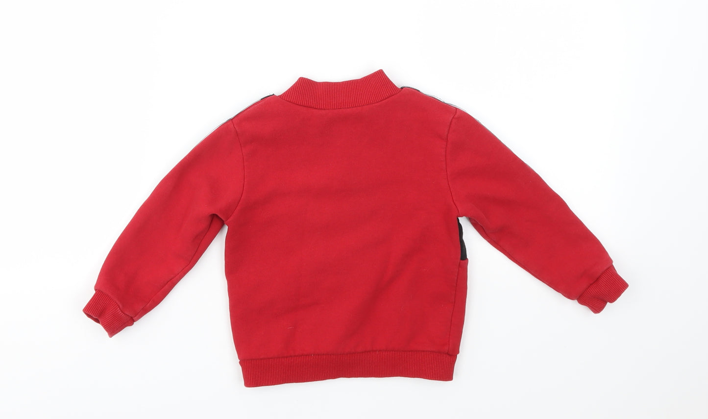 River Island Boys Red   Pullover Jumper Size 18-24 Months