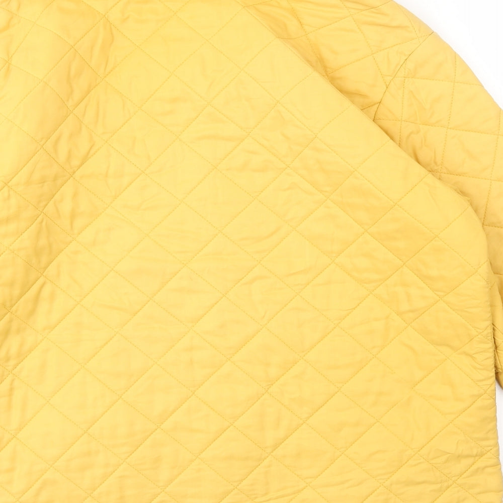 John Partidge Mens Yellow   Jacket Coat Size L