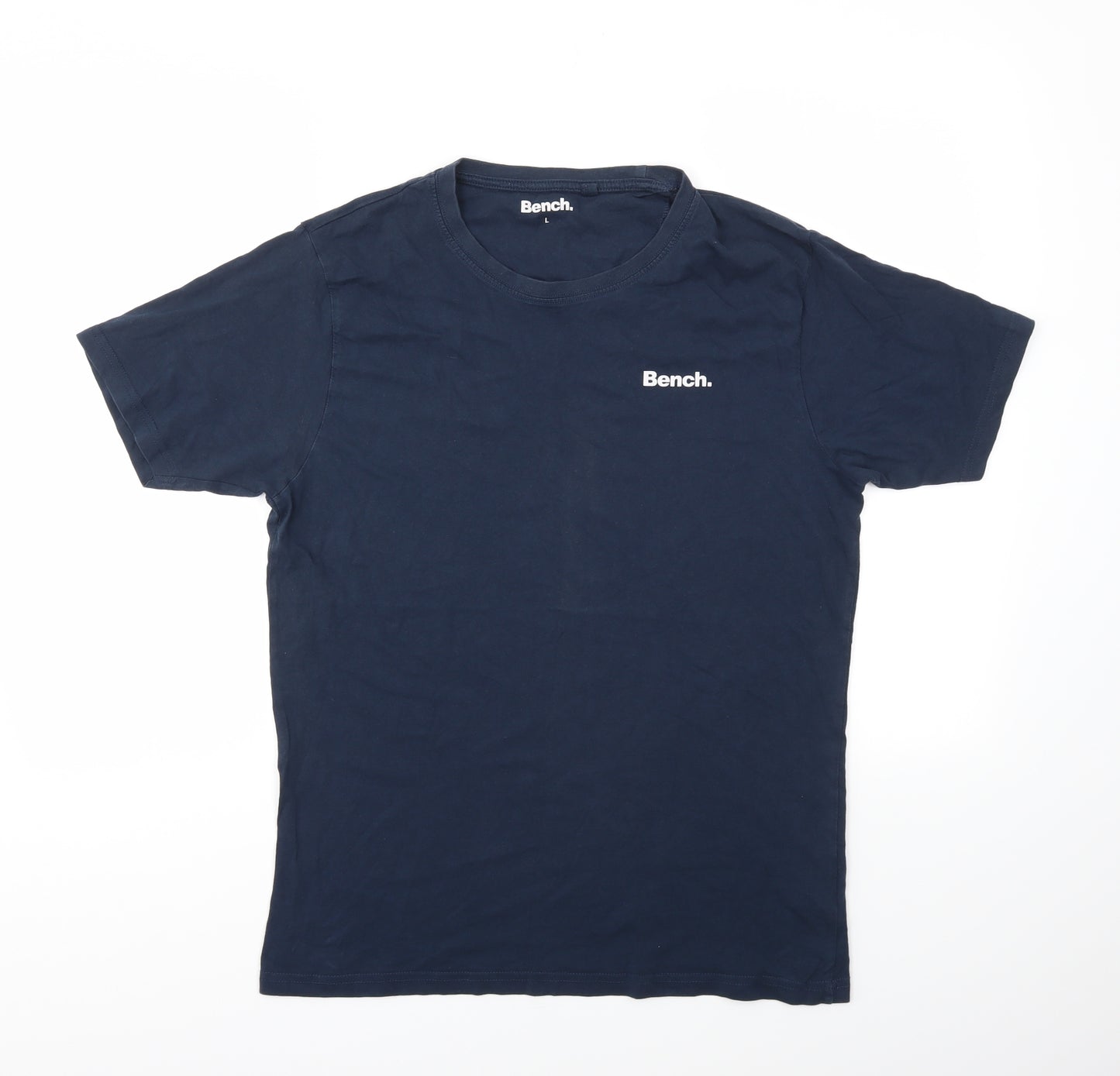 Bench Mens Blue    T-Shirt Size L