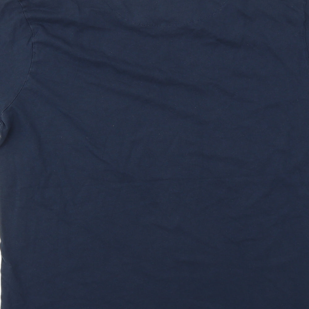 Bench Mens Blue    T-Shirt Size L