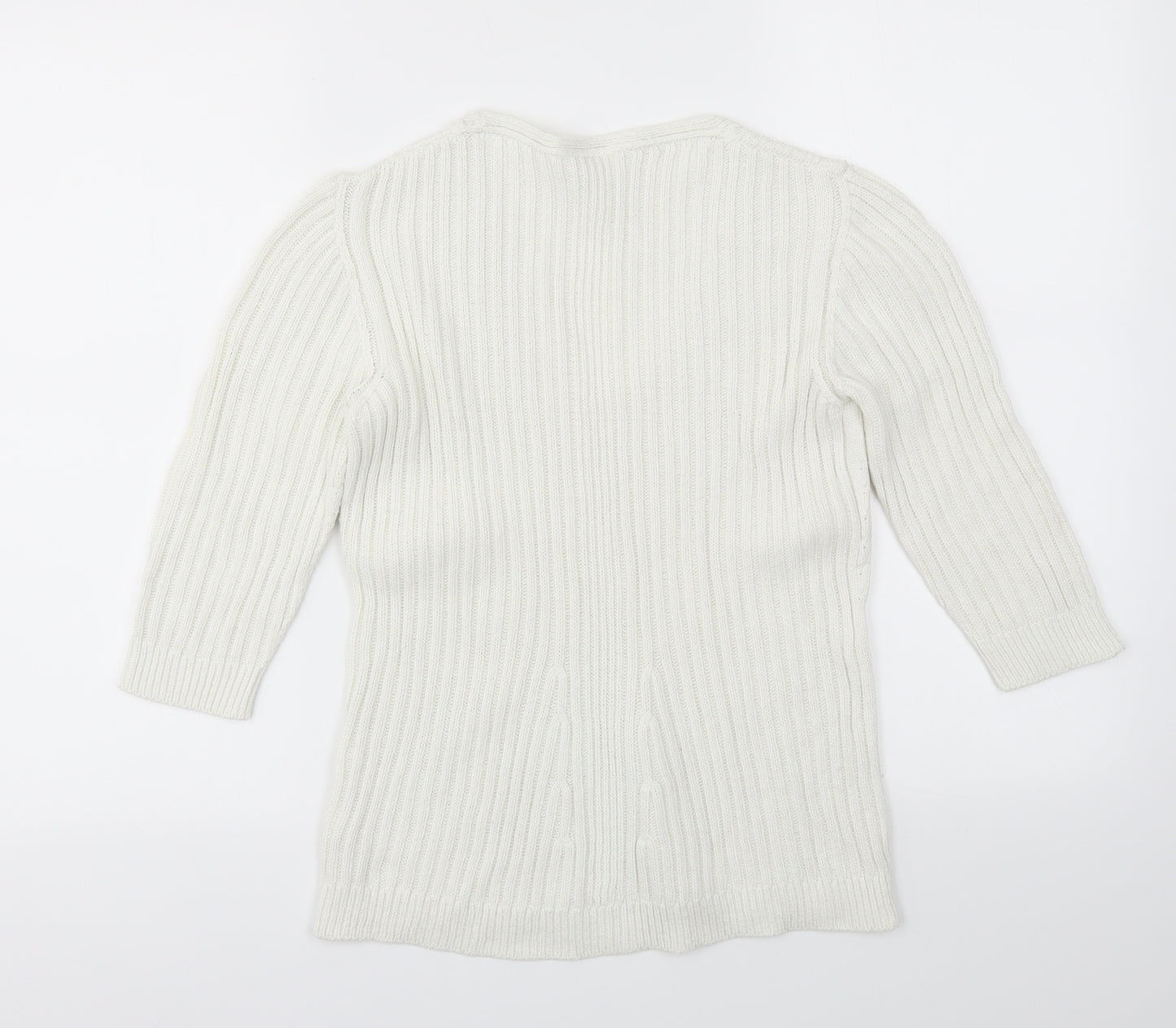 NEXT Womens Ivory   Basic T-Shirt Size 10