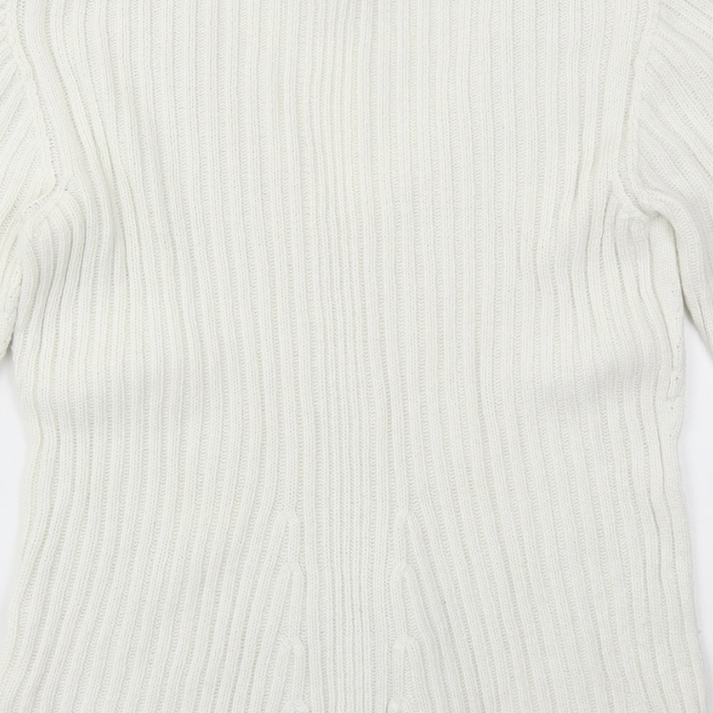 NEXT Womens Ivory   Basic T-Shirt Size 10