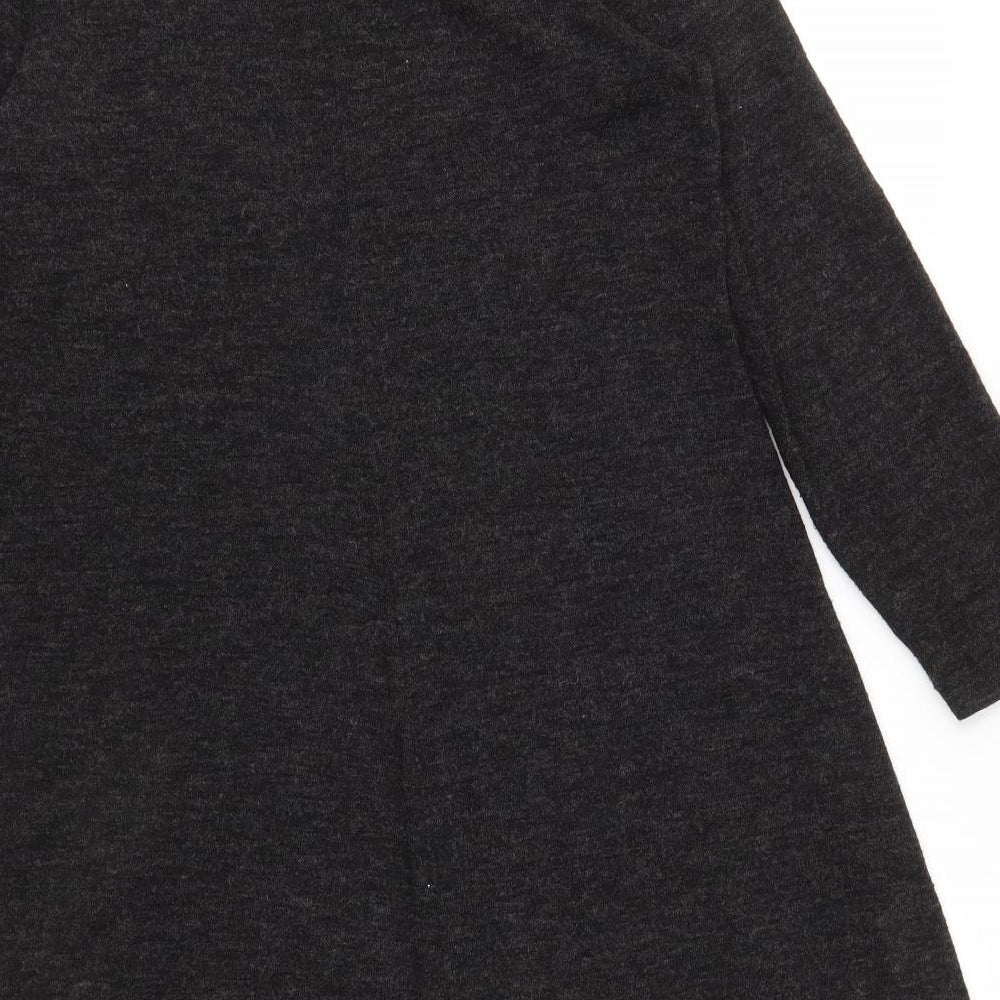 Roman Womens Black   Fit & Flare  Size 14