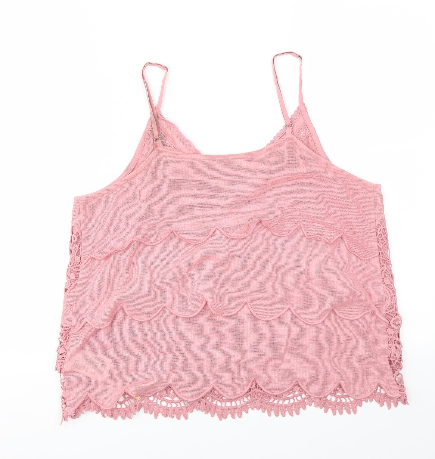 Superdry Womens Pink   Basic T-Shirt Size 14