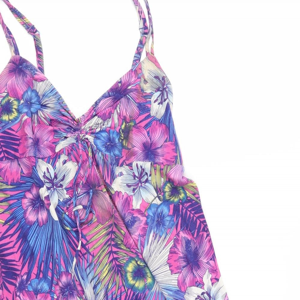 Debenhams Womens Multicoloured Geometric  Fit & Flare  Size 12