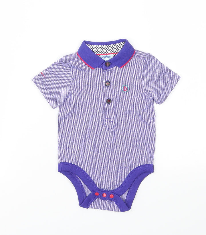 Debenhams Baby Blue Babygrow One-Piece Size 0-3 Months