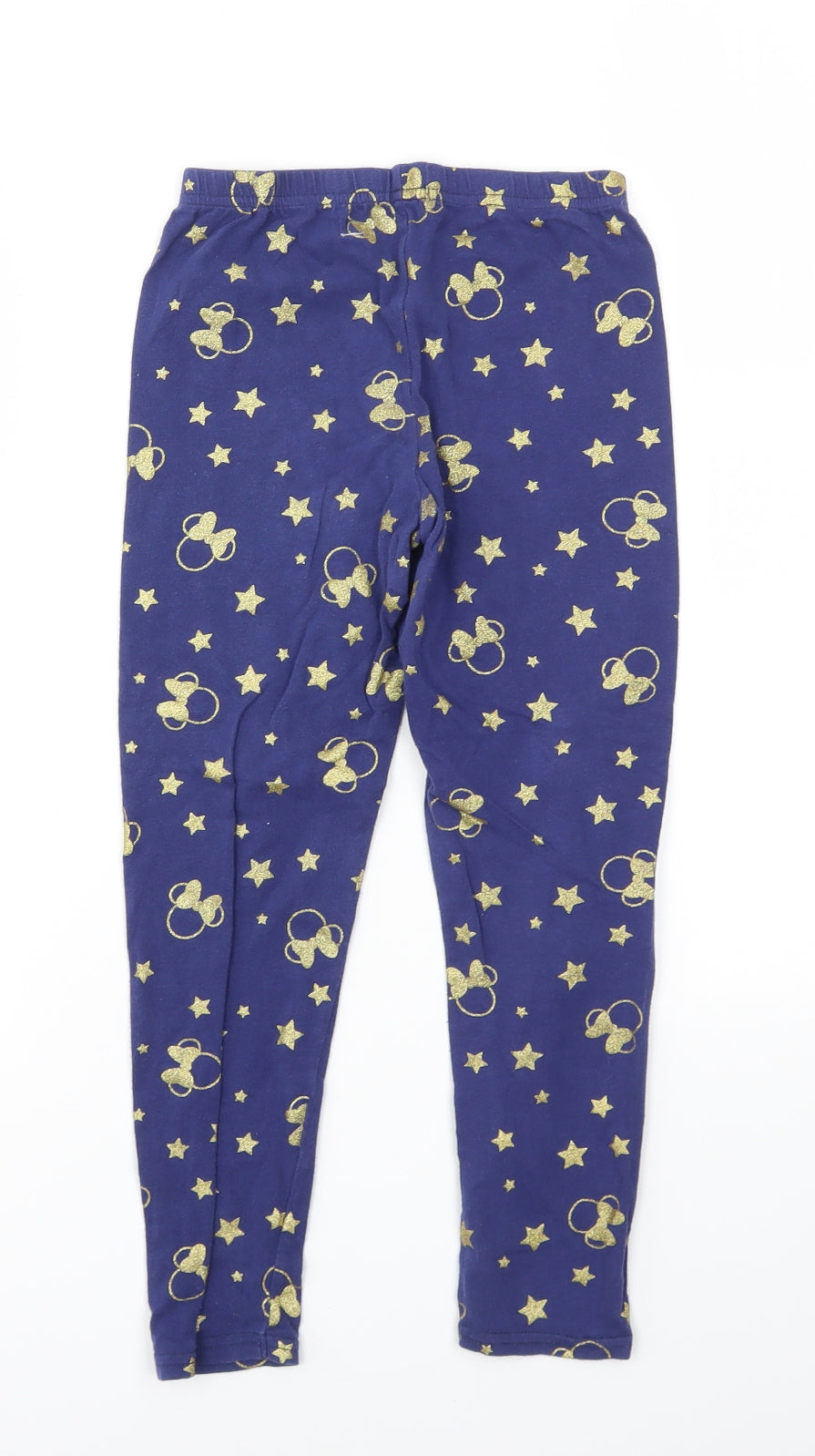 Disney Girls Blue Animal Print  Jegging Trousers Size 8 Years