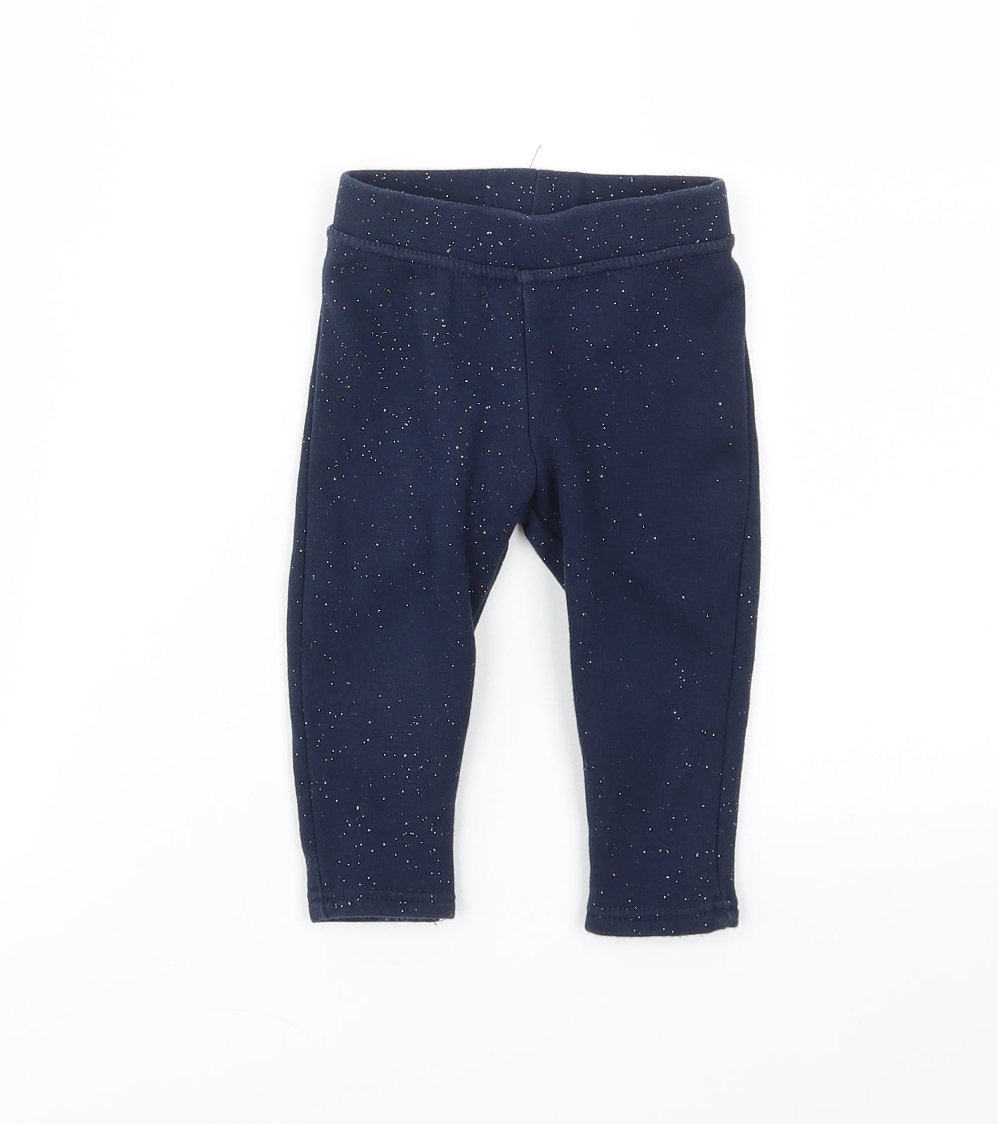 Primark Girls Blue   Capri Leggings Size 9-12 Months