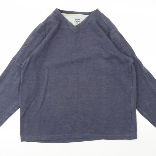 F&F Mens Blue   Pullover Sweatshirt Size L