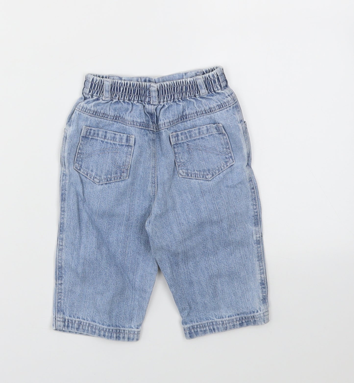 George Girls Blue   Capri Jeans Size 6-9 Months