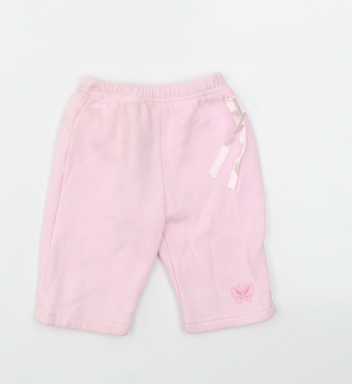 Earlydays Girls Pink   Capri Leggings Size 0-3 Months