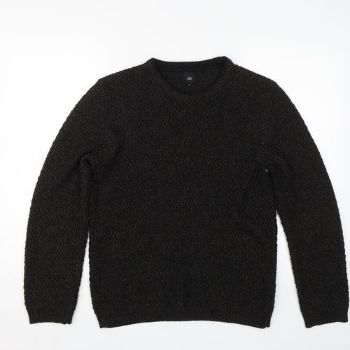 River Island Mens Black   Pullover Jumper Size S