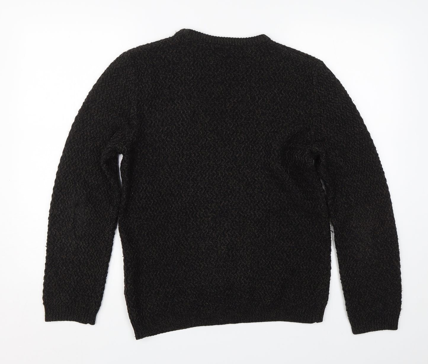 River Island Mens Black   Pullover Jumper Size S